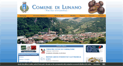 Desktop Screenshot of comune.lunano.pu.it